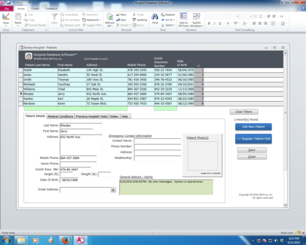 Hospital Database Software - Image 2